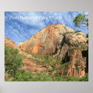 Zion National Park Poster