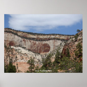 Zion National Park Poster