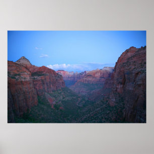 zion national park poster