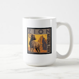 Zion National Park   Ram Coffee Mug