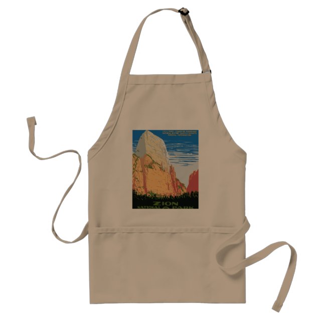 Zion National Park Standard Apron (Front)