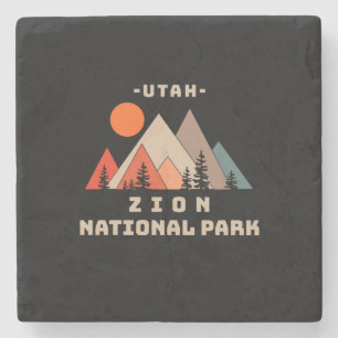 Zion National Park Stone Coaster