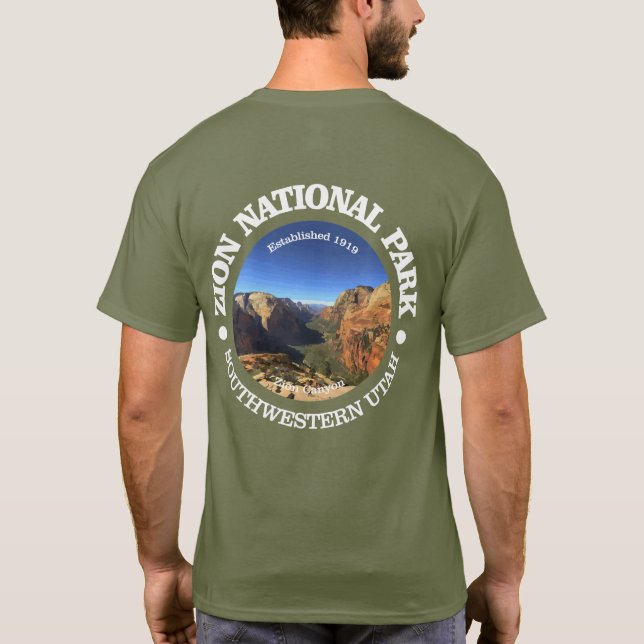 Zion National Park T-Shirt (Back)