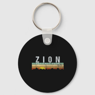 Zion National Park Tee Camping Hiking Tee Key Ring