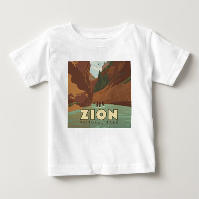 Zion National Park | The Narrows Baby T-Shirt (Front)