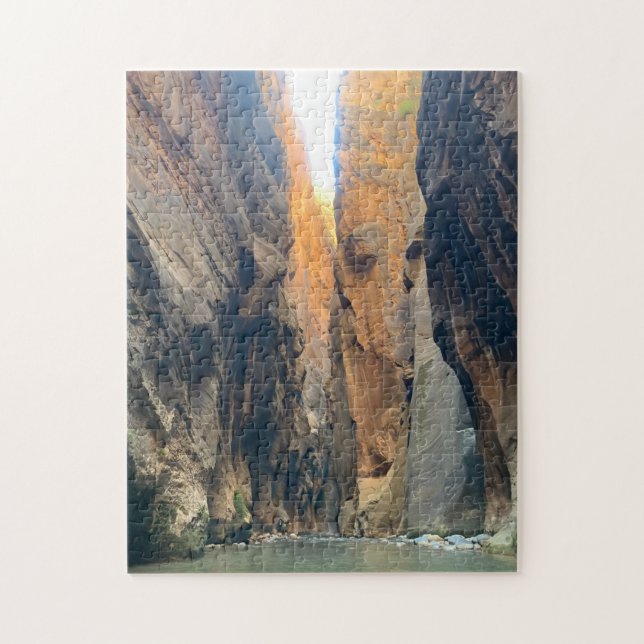 Zion National Park: The Narrows Jigsaw Puzzle (Vertical)