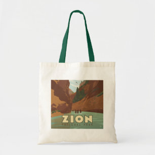 Zion National Park   The Narrows Tote Bag