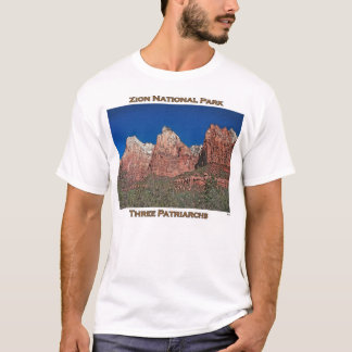 Zion National Park-The Three Patriarchs T-Shirt