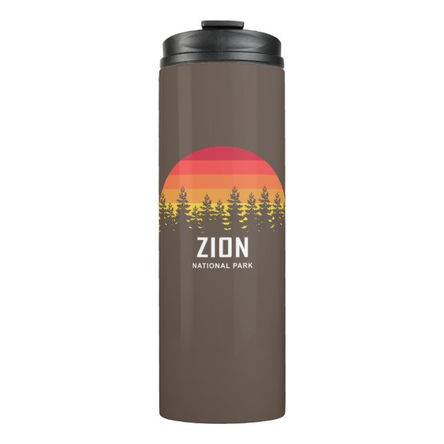 Zion National Park Thermal Tumbler (Front)