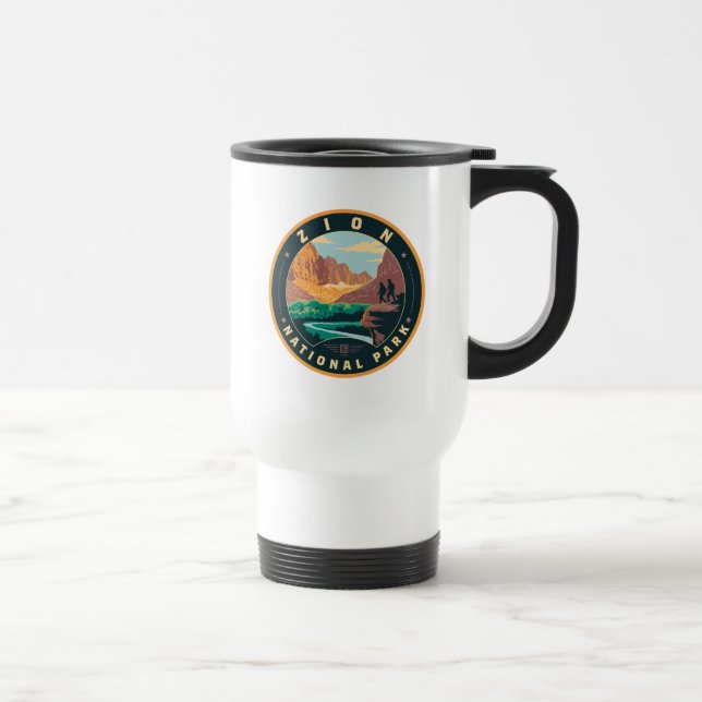 Zion National Park Travel Mug (Right)