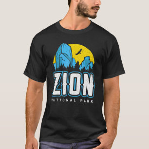 Zion National Park Us Nationa Lpark In Utah Vintag T-Shirt