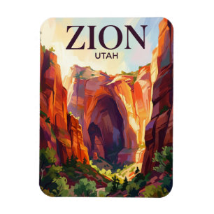 Zion National Park USA Magnet
