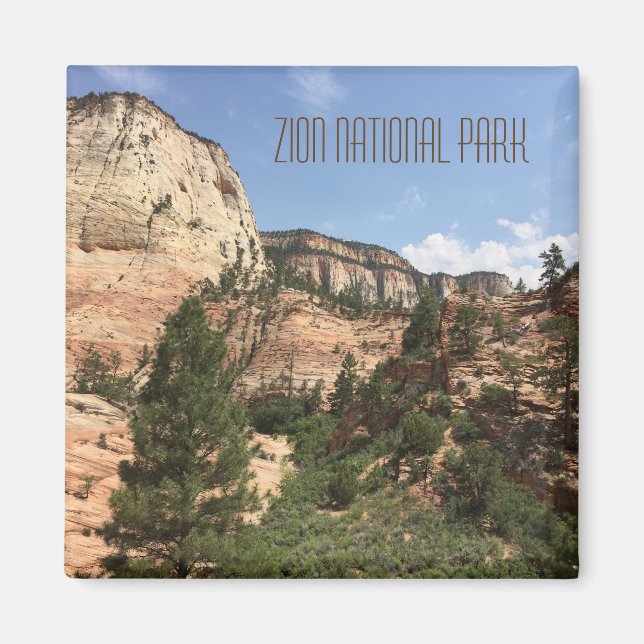 Zion National Park USA Magnet (Front)