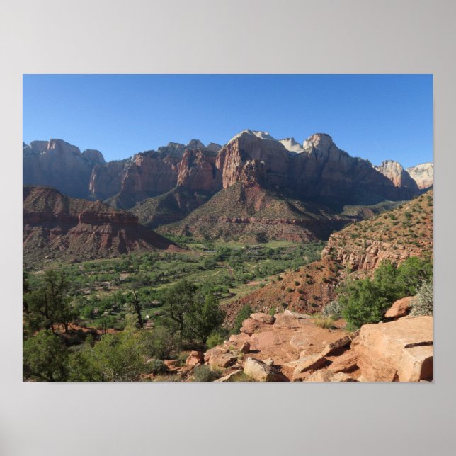 Zion National Park USA Poster (Front)