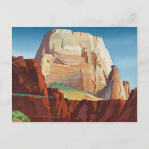 Zion National Park,Utah America Travel Postcard