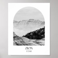 Zion National Park Utah Arch Photo Print