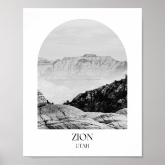Zion National Park Utah Arch Photo Print