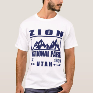 ZION NATIONAL PARK UTAH EST 1909 T-Shirt