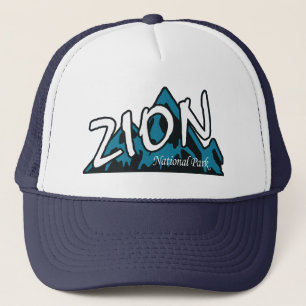Zion National Park Utah Mountains Trucker Hat