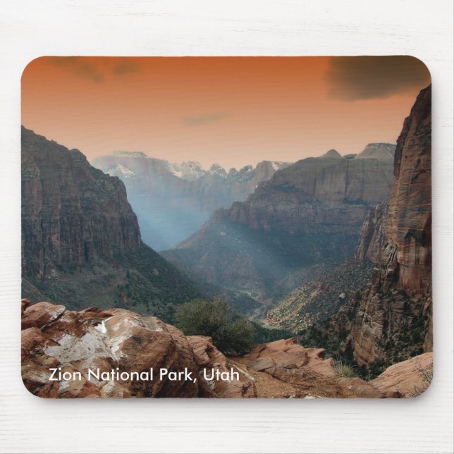 Zion National Park, Utah Mouse Pad (Front)