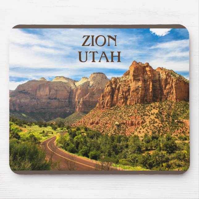 Zion National Park - Utah Mouse Pad (Front)
