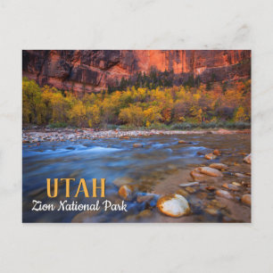 Zion National Park Utah Postcard