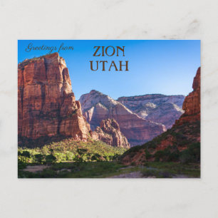 Zion National Park - Utah Postcard