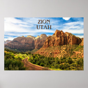 Zion National Park - Utah Poster