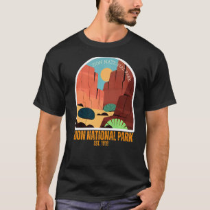 Zion National Park Utah State Souvenir Premium T-Shirt