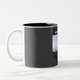 Zion National Park - Utah Two-Tone Coffee Mug
