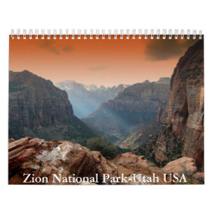 Zion National Park-Utah USA Calendar