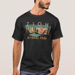 Zion National Park Utah USA Outdoor Vintage T-Shirt