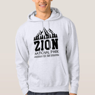 Zion National Park Utah USA Outdoors Hiking Hoodie