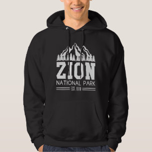 Zion National Park Utah USA Outdoors Hiking Hoodie