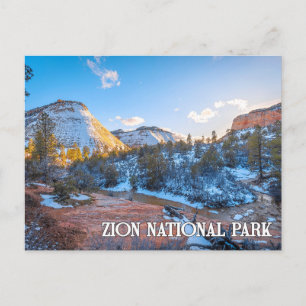 Zion National Park, Utah, USA Postcard