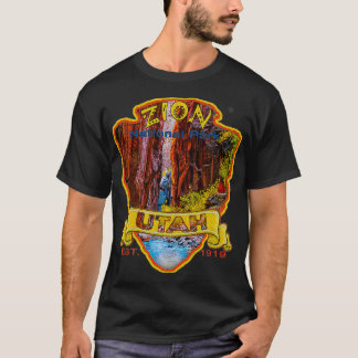 Zion National Park Utah Virgin River Narrows Canyo T-Shirt