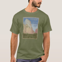Zion National Park Vintage Poster Shirt