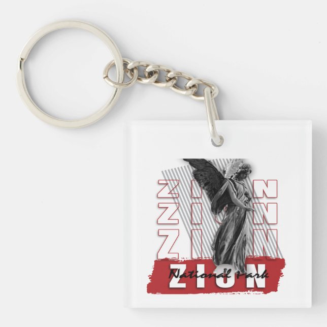 Zion small key ring (Front)