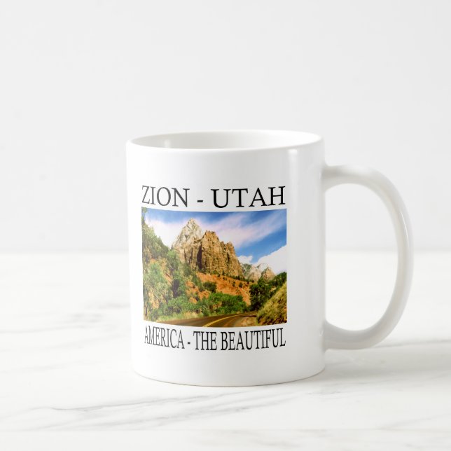 Zion Utah Coffee Mug (Right)