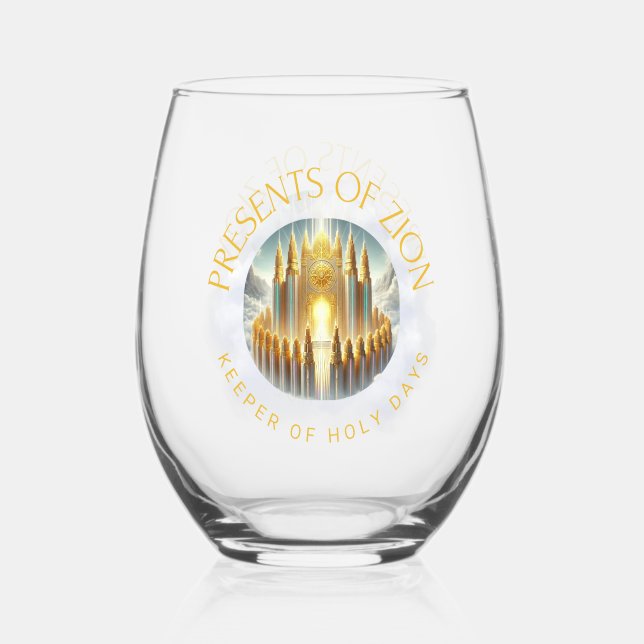 Zion Wine Glass (Front)