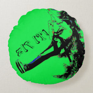  Zip IT! - Zipline Rider Round Cushion