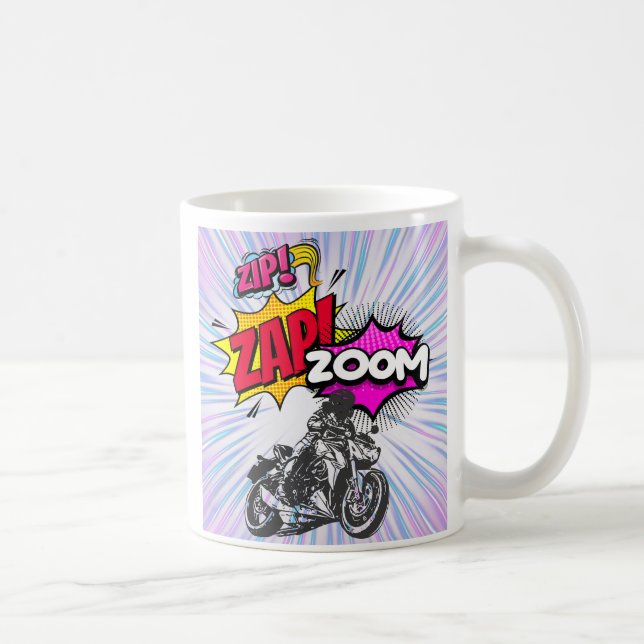 Zip, zap, zoom Classic Mug (Right)
