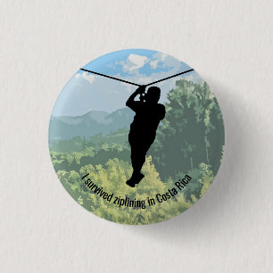 Zipline Adventure Design Button