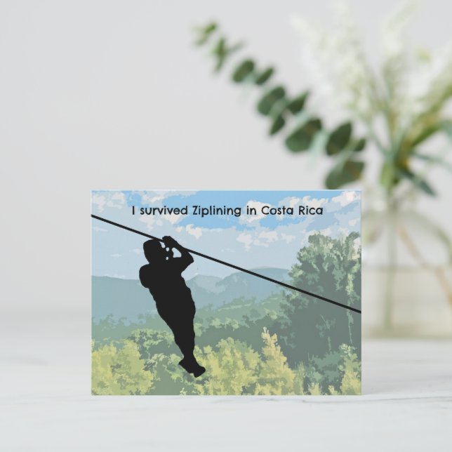 Zipline Postcard (Standing Front)