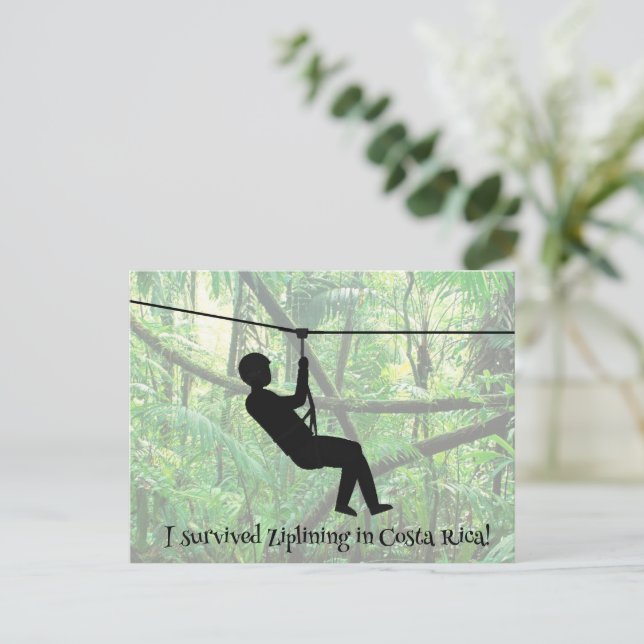 Zipline Postcard (Standing Front)