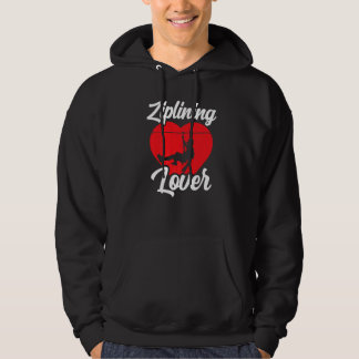 Ziplining  Hobby Sports Zipline Sayings Hoodie