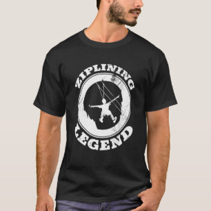 Ziplining Legend Extreme Zipline T-Shirt