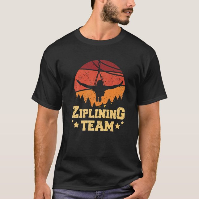 Ziplining team T-Shirt (Front)