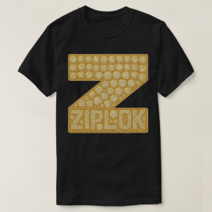 Ziplok - Gold Diamond Logo - T-Shirt
