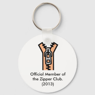 Zipper, Official Member of the Zipper Club.(2010) Key Ring